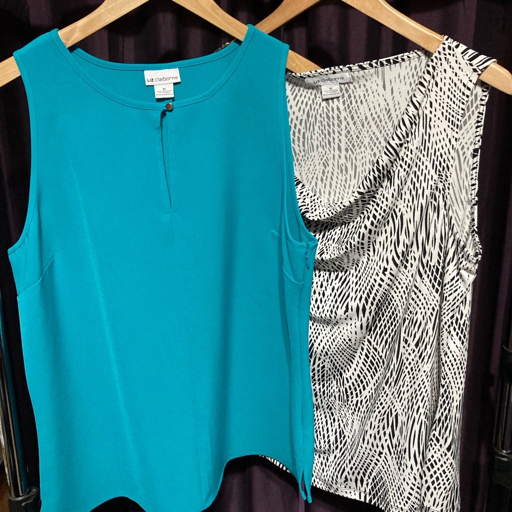 2 XL Liz Claiborne Tanks/Shells.